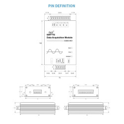 EBYTE E820-AIO (II-485-4-20) V2 Remote Terminal Unit 4-AI Modbus RS485
